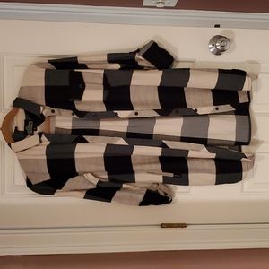 Long Plaid button down